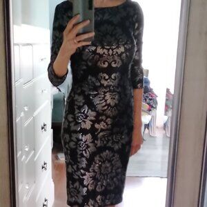 Holiday Glamour Bodycon Sequin Dress made in CANADA,  NWOT